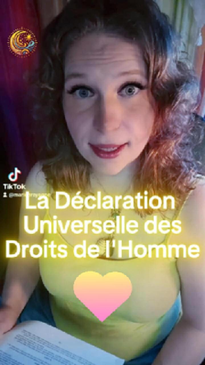 LA DECLARATION UNIVERSELLE DES DROITS DE L’HOMME