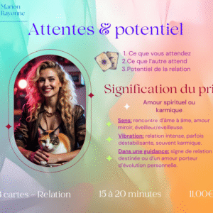 CARTO - Attentes et potentiels (3 cartes: relation)