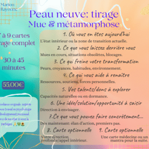 CARTO – Peau neuve: Mue & Métamorphose (Tirage complet)